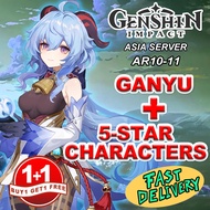 STARTER B5 GENSHIN IMPACT Ganyu+Reqular 5 Star Standard Combo