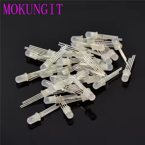 Decorative LED Strip Light Leds DC5V PL9823 F5 F8 Round RGB P9823F Chipset Inside RGB Light Beads Fu