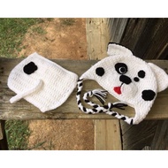Crochet 101 Dalmatian Inspires baby costume (made upon order)
