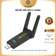 Bộ Thu Sóng Wifi 2.4G và 5G USB Wifi 2 râu kết nối siêu mạnh tốc độ cực cao cho PC Laptop