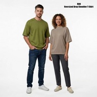 ROO Oversized Drop Shoulder T-Shirt 200 GSM 100% Cotton