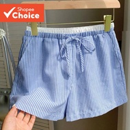 BR19-DEC24-D-2-Spliced Waistband Shorts-STB19BR096  BR19-DEC24-D-2-Seluar pendek dengan tali pinggan