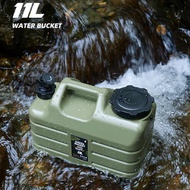 Water Container with Spigot Portable Water Tank BPA Free Emergency Can for Car Driving Camping Hikin