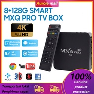 Smart MXQ PRO 4K 5G Set Top Box Android 10.0 16+256gb HD TV Portable TV Stick Set Top Box 4K HD smart TV Box Media Player with Android System