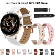 ETXReplacement 20mm Smart Watch Strap For Huawei Watch GT3 GT 3 Pro 43mm Correa Wrist Band GT 2 GT2 42mm Leather Watchband Bracelet