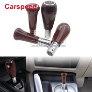 5 Speed Car Gear Shift Knob JDM Manual Gear Lever Knob Peach Wood Style Gear Shift Knob Wooden Knob