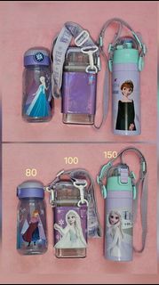 魔雪奇緣愛莎安娜水壺保溫瓶Frozen Elsa Anna Kettle Thermos頭箍髮帶髮夾帽公仔環保袋磁石片徽章headband hair accessories bag pin magne