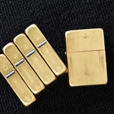 1941 Thickened Replica Armor Shell, Red Copper, Nickel Silver and Brass Lighter Shells, Blank for DI