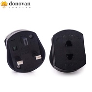 DONOVAN EU To UK Plug Electrical Outlets 1.6A 250V High Quality Toothbrush Travel Socket Adapter Dur