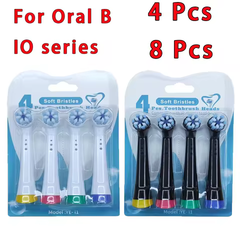 4 Pcs 8 Pcs Toothbrush head Suitable For Oral B Io Series electric toothbrush Brush Head Precision C