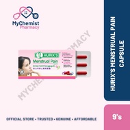 HURIX'S Menstrual Pain Capsule (9's/9'sx12) for headache and period pain