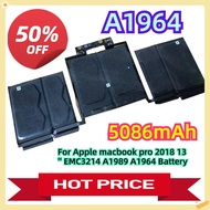 A1964 For Apple macbook pro 2018 13'' EMC3214 A1989 A1964 Battery
