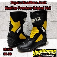 Original Nr2 YELLOW children's roadrace shoes - racing shoes for children full protector - premium q