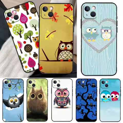 Baby Cute Owl For Honor Magic 7 6 5 8 Pro Case For Honor 200 Lite 400 70 50 X8c X8b X9a X9b X9c X9d 
