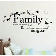 Family wall sticker