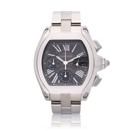 Cartier Roadster Reference W62019X6, a stainless steel automatic wristwatch with date and chronograph, Circa 2006