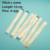 (2 Pc) 1.0mm 15CM 4-32P Pitch Flex Cable Flat FFC Forward Reverse AB Type 4 5 6 7 8 9 10 12 14 15 16