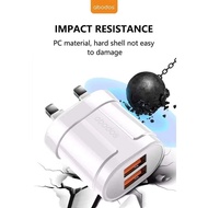 ATLAS ABODOS SMART CHARGER FAST AND SECURE CHARGER2.4A OUTPUT MODEL : AS-CS31 kit with type-c cable 