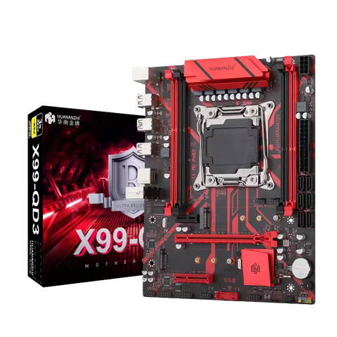 HUANANZHI X99-QD3 Motherboard Supports Intel LGA2011-3 Platform Processor DDR3 4-Channel 1866/1600/1