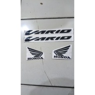 3D Embossed Emblem Package for Honda Vario 125 150 160 KZR Led Old Black Edition