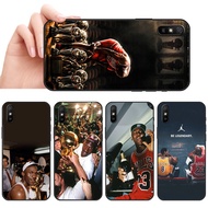 Soft black phone case for Xiaomi Redmi 6A 7A 8A 7 8 9 9A 9i 9C Classic basketball star Jordan casing