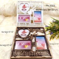 White Photo Frame Minimal Style Picture Size 4x6 Home Decoration Gift Souvenir