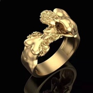 Index Finger Ring Can Ring Eve Style Ring Sexy Goddess and 8cc Adam Men Women remai#ins潮手调节 XSOQ