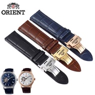 [ORIENT Leather STRAP] High quality 0rient leather watch strap. Strap with logo buckle