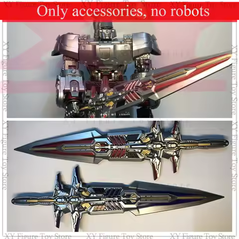 （In Stock）Big Sword Weapon Upgrade Kit for TFCON Megatank MT01B MT-01B Monocrat Deceptions MG Tank A