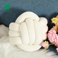 [Kesoto] Knot Pillow Ball Handmade Decoration Soft Aesthetic Round Throw Pillow Cushion
