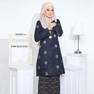 Baju kurung Songket Tenun Bunga Tabur(Hot selling)(S-XXL)