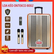 Loa kéo karaoke ONTEKCO 8001|8002 kết nối blutooth - Nghe nhạc cực đã +Mic hát siêu hay Thời gian sử