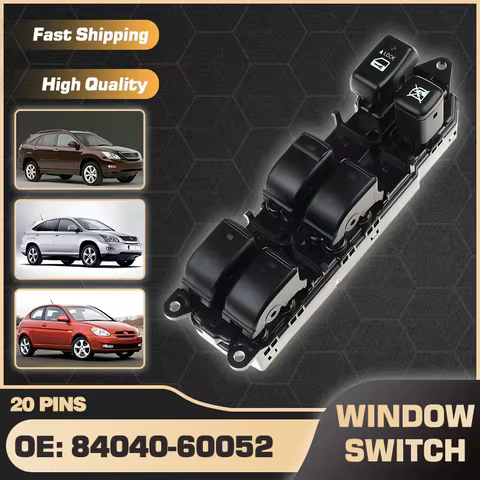 Car Power Window Switch For Lexus GX470 2002-2009 Lexus RX330 2003-2006 Lexus RX350 2006-2008 Toyota