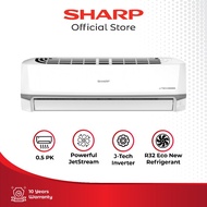 Promo Sharp Ah-x6zy Ac Split 0.5 Pk J-tech Inverter R32 1/2 Pk [unit O