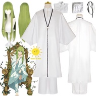 Enkidu Cosplay Outfit - Coat, Pants & Wig Set | Halloween Party Wear | Unisex Adult Size