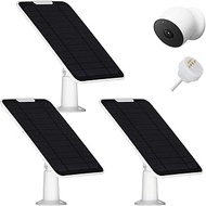 6w Premium Solar Panel Charger Compatible with Google Nest Cam Outdoor or Indoor (Battery Version), 