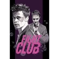 Fight Club Movie Poster Zombie Picture Wall Print