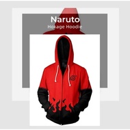 Anime Naruto Hokage Hoodies Streetwear Outfit Sweatshirt