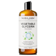 MAYJAM 100% Natural & Pure Vegetable Glycerine, 16 fl. oz. Vegetable Glycerin Liquid Body Oil for Sk