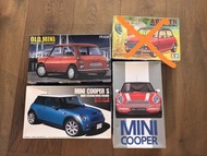 Tamiya Mini Cooper Model Car Kit (HK$150 each)