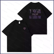 YT2 Red Velvet Bae Ju Hyun Irene I-WILL comfortable soft tee summer T-shirt KPOP Short Sleeve Top YT