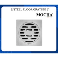 MOCHA MFG6666 FLOOR GRATING 6" X 6" STAINLESS STEEL 304 ANTI SMELL FLOOR TRAP 15CM X 15CM