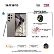 SAMSUNG Galaxy S24 Ultra 5G, AI Phone, Android Smartphone, 12GB RAM, 256GB / 512GB / 1TB Storage, 200MP Camera, S Pen, Long Battery Life, Titanium Gray / Titanium Black / Titanium Violet / Titanium Yellow