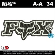 A-A34 SUPER PREMIUM EMBROIDERED PATCH EMBLEM - I PATCH