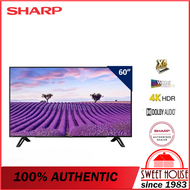 [ 60" ] Sharp 4K UHD TV 4T-C60CH1X 4TC60CH1X 60 Inch Wide Colour DVB-T2X4 Master Engine Pro II