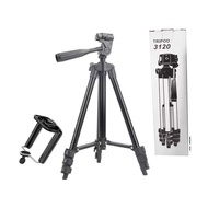 Tripod FULL BLACK TRIPOD 3120A 1 METER+U Holder+DSLR CAMERA Support Bag ACTION CAMERA ETC/Mobile Phone