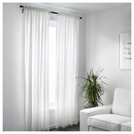 Swedish design curtain vivan white langsir ring hook similar to ikea