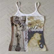 Gothic Clothes Women Tops Crop Tops Y2k Top Womens Cropped Harajuku Emo 90s Clothes Vintage Woman Cl