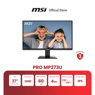 MSI MONITOR PRO MP273U | 27" UHD | IPS | 60Hz | 4ms (จอคอมพิวเตอร์) [Pre-Order จัดส่งภายใน7-15วัน]