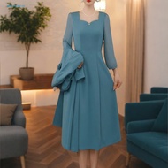 Solid Color 2-Piece Suit Set - Light and Breathable | Perfect for Weddings and Formal Events | Women